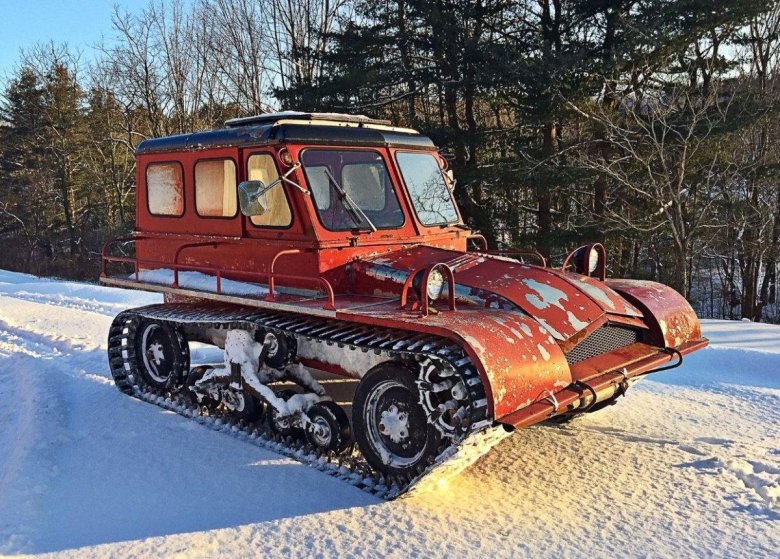 Вездеход Бомбардье гусеничный