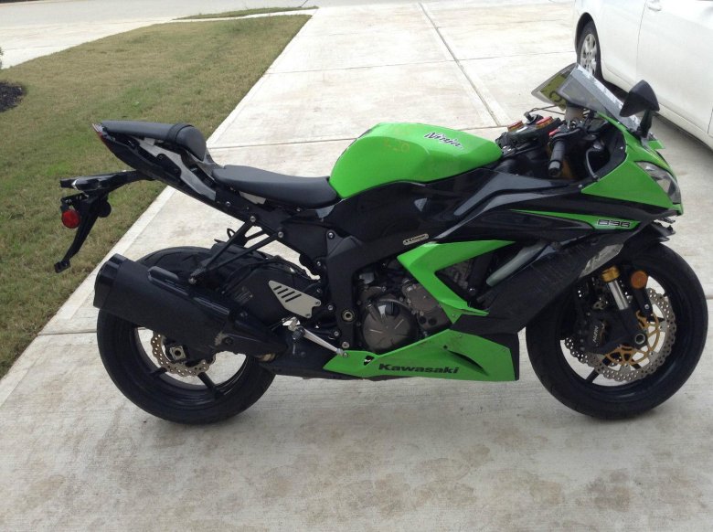 Kawasaki zx636 Ninja Black