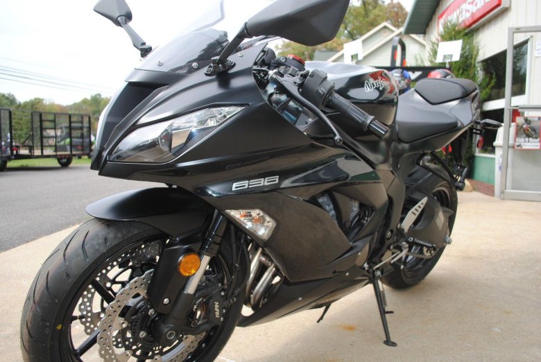 Черный Кавасаки 636