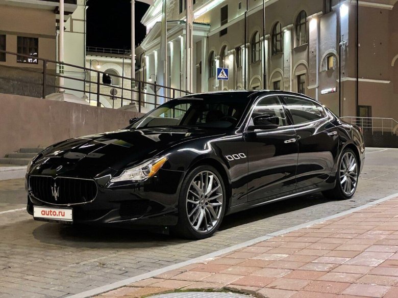 Мазерати Кватропорте 2017 черная