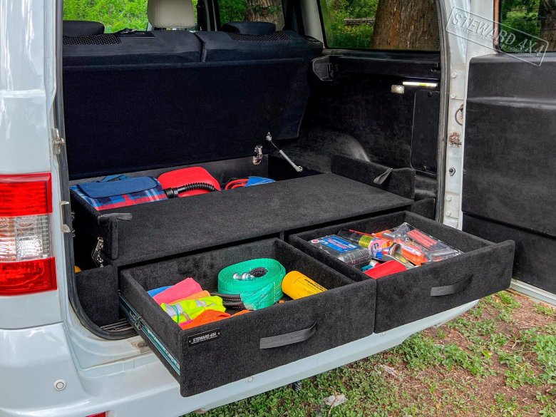 Органайзер в багажник уаз патриот 2015