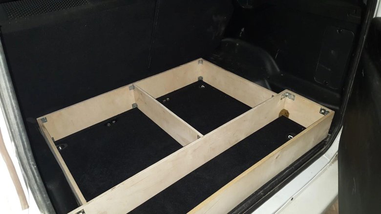 Органайзер в багажник УАЗ Патриот 2015 чертеж