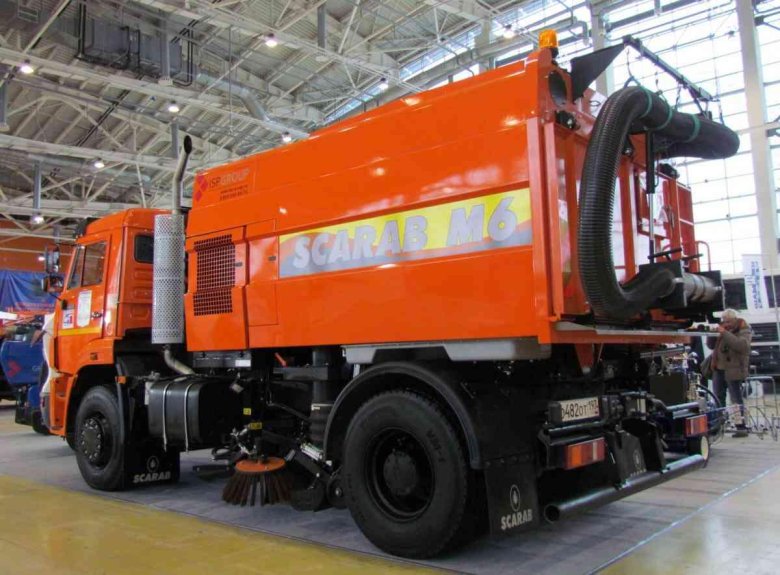 Уборочная техника дорожная уборочная техника КАМАЗ Эд 500