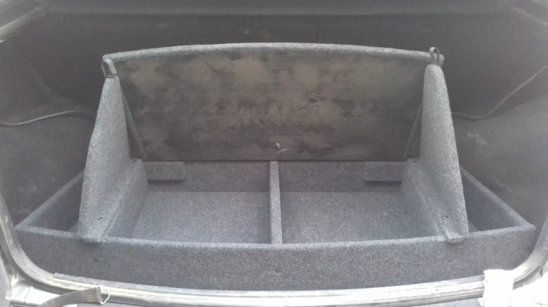 Органайзер в багажник Шевроле Нива чертеж