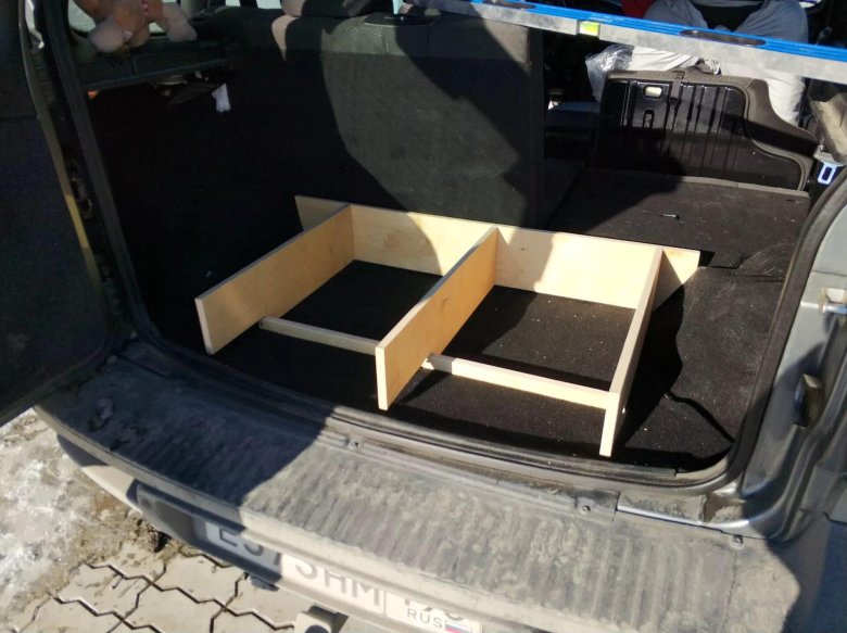 Фальшпол в багажник Нива 21213