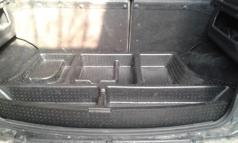 Органайзер вкладыш в багажник Нива Шевроле