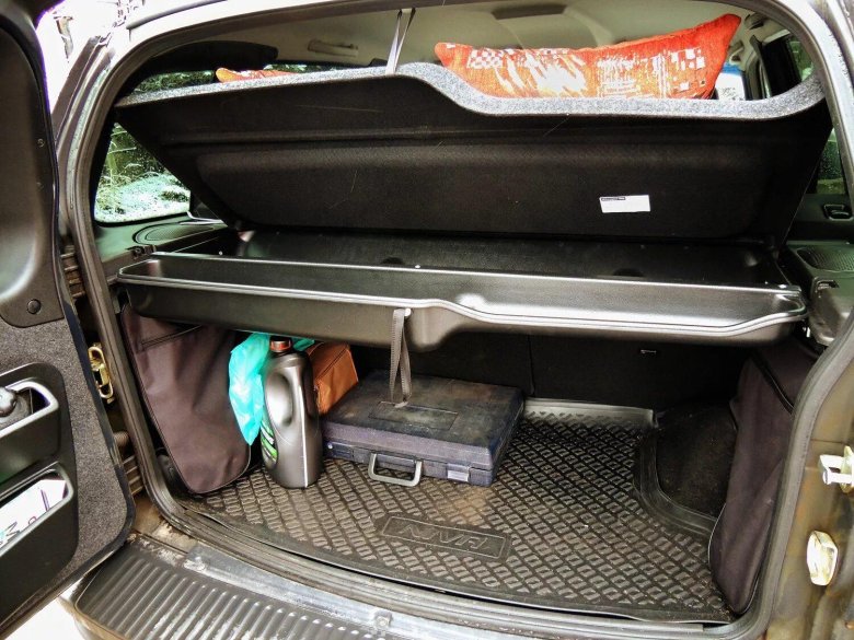 Шевроле нива багажник