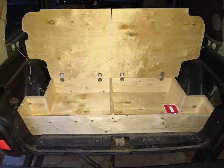 Органайзер в багажник Нива 2131