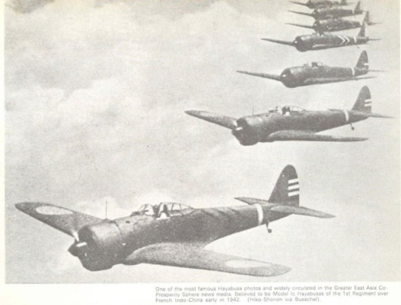 Японские истребители второй мировой войны