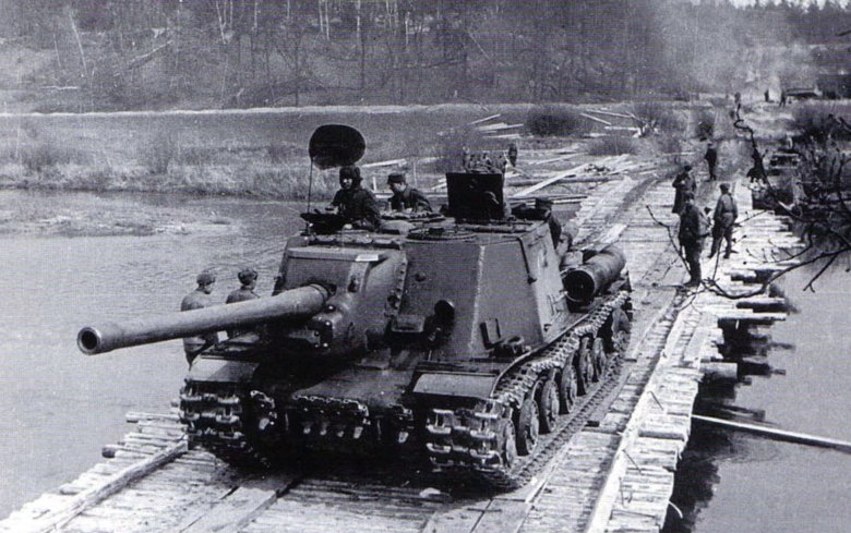 ИСУ 152 Великая Отечественная война