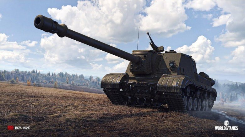 Танк ИСУ 152 зверобой