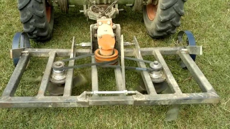 Самодельная косилка для трактора МТЗ 80