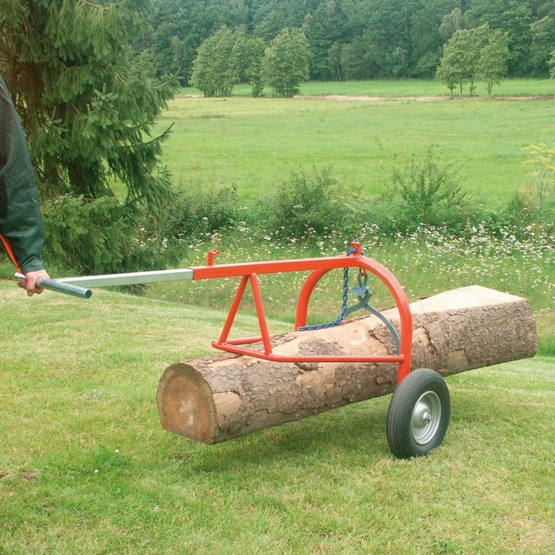 Трелевочная самоходная тележка