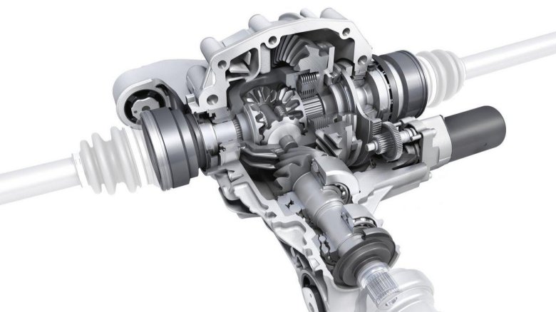 Блокировка заднего дифференциала Туарег 2008
