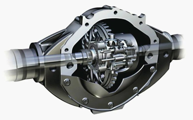 Блокировка заднего межколесного дифференциала