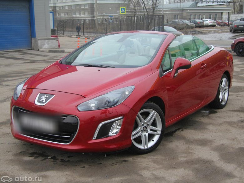 Пежо 308 красная