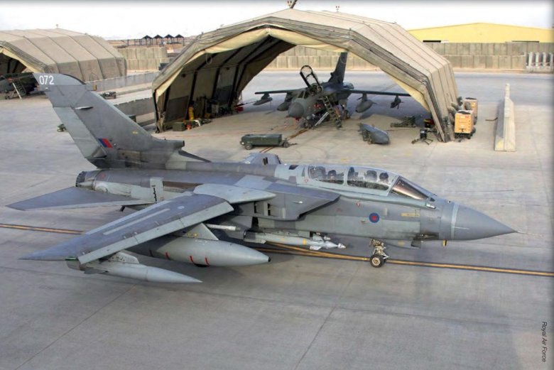 Panavia Tornado gr4 вооружение