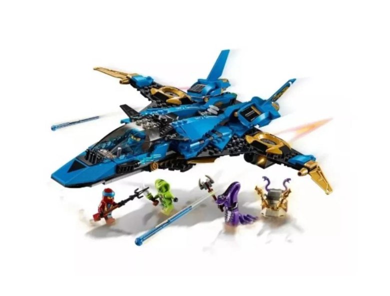 Конструктор LEGO Ninjago 70668 штормовой истребитель Джея