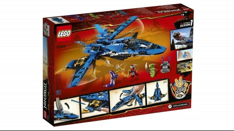 Лего истребитель Джея