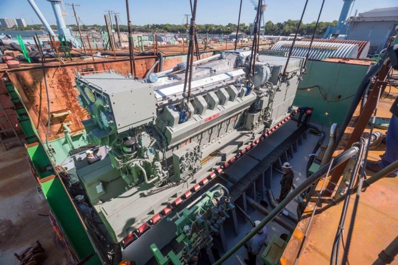 Двигатель Wartsila-Sulzer rta96