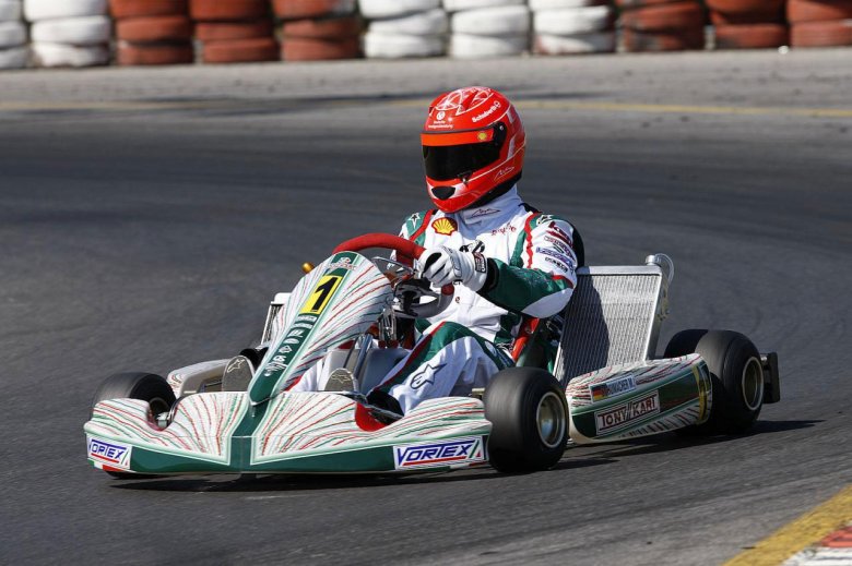 Михаэль Шумахер картинг