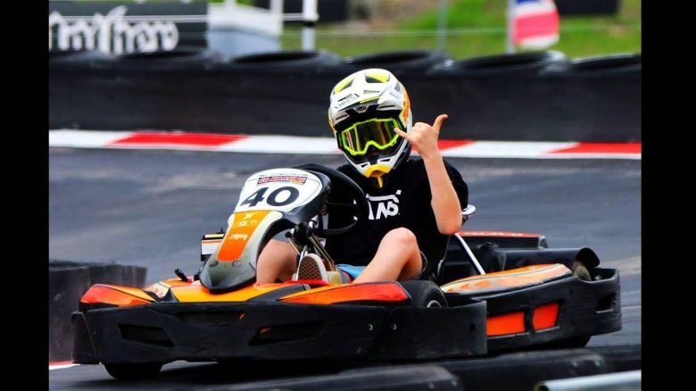 Льюис Хэмилтон картинг