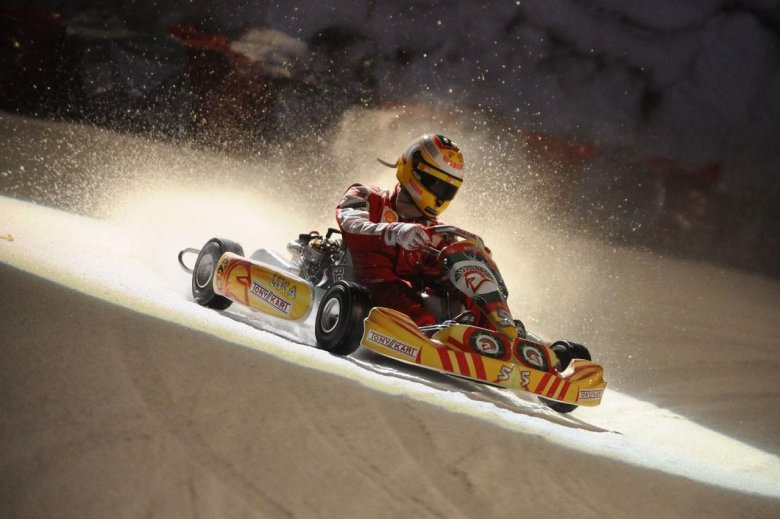 Зимний картинг