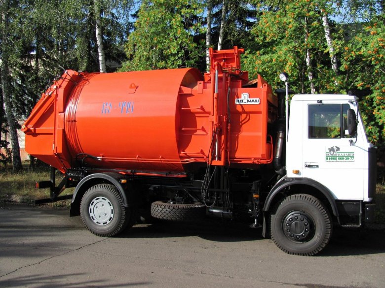 Мусоровоз ко 449 МАЗ