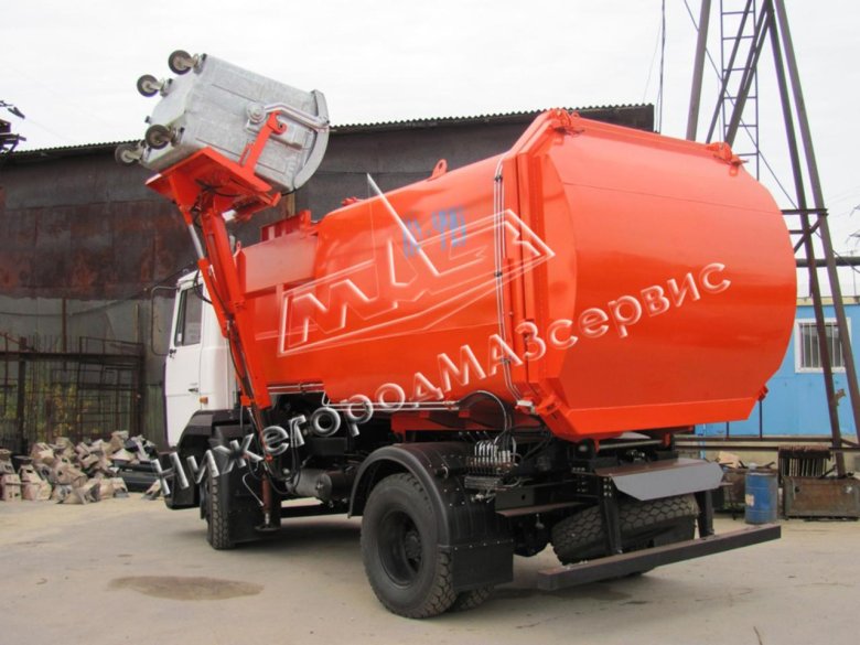 Мусоровоз ко 449 МАЗ