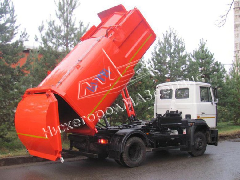 Ко-449-41 на шасси МАЗ 4380р2