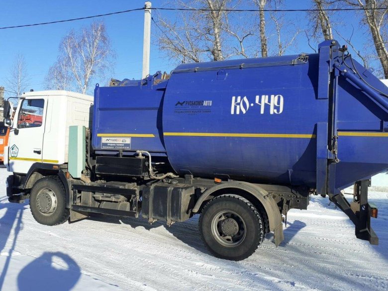 Мусоровоз ко-449-33 на шасси МАЗ-5337а2