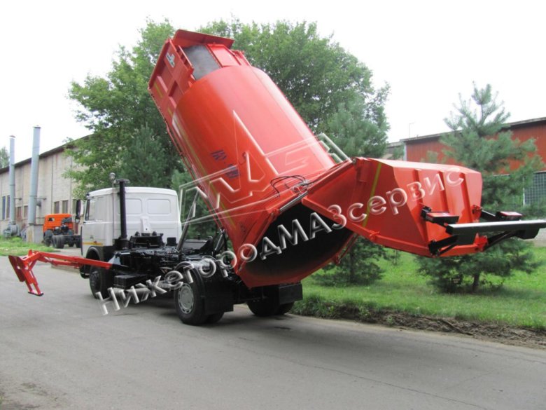 Мусоровоз ко 449 МАЗ