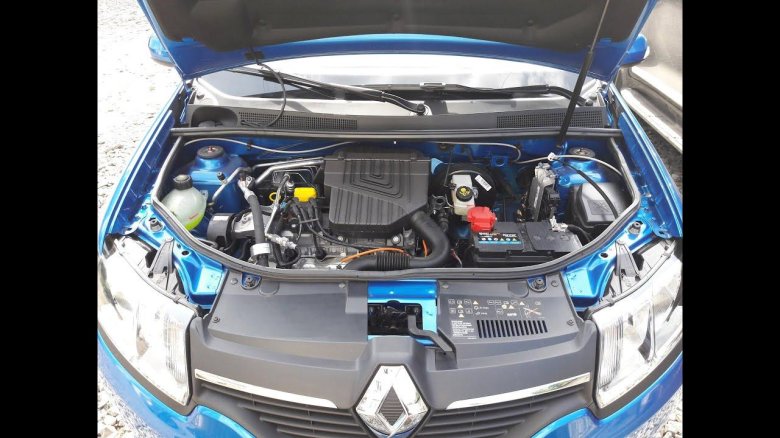 Подкапотное пространство рено логан 2