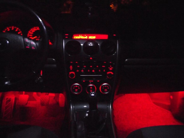 Mazda 6 gg подсветка