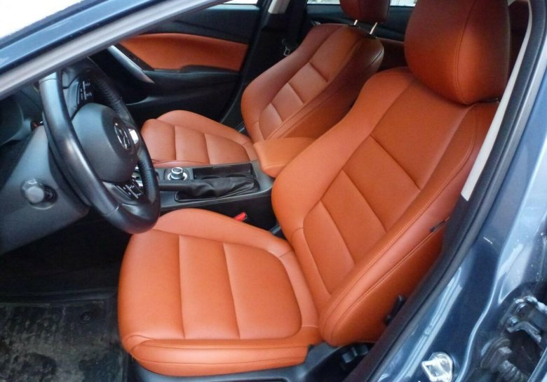 Кожаный салон Мазда 6 GH