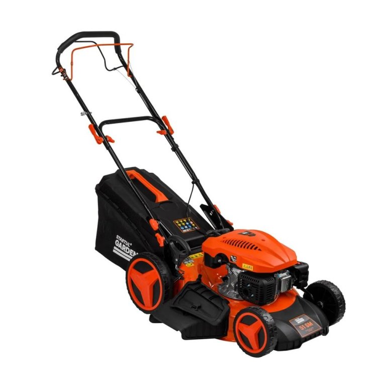 Бензиновая газонокосилка patriot