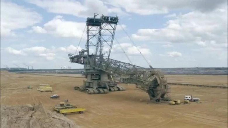 Самый большой роторный экскаватор