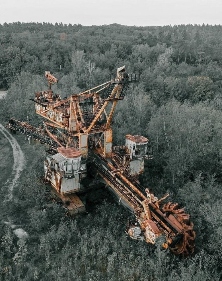 Роторный экскаватор в Воскресенске