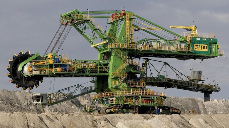 Самый большой роторный экскаватор