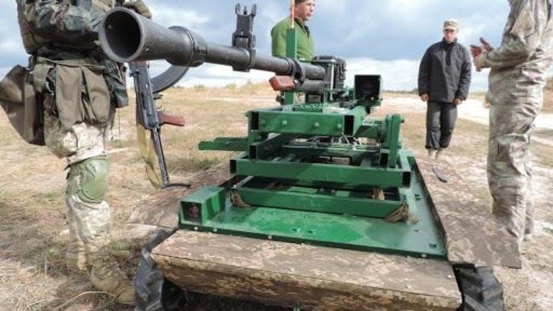 Украинский боевой робот