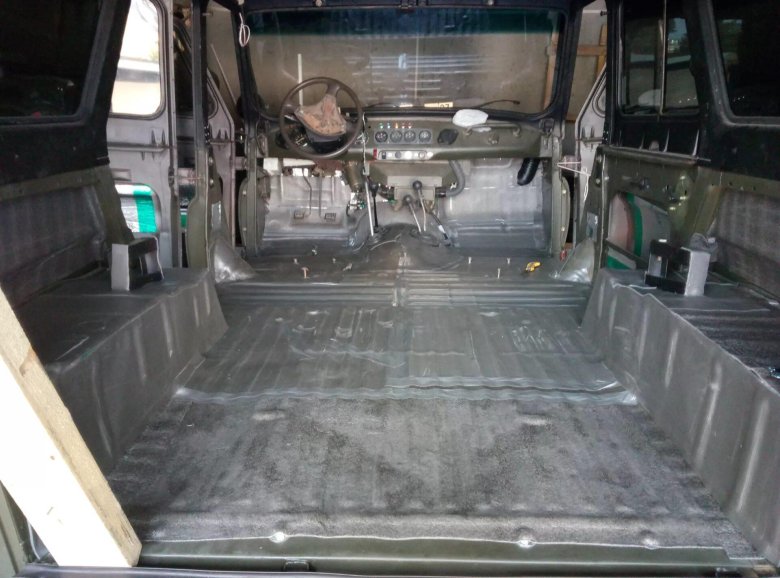 Шумоизоляция УАЗ 469