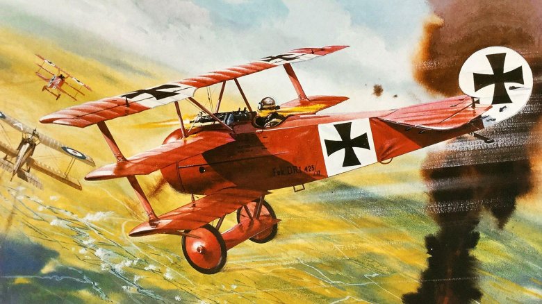 Красный Барон Fokker Dr.1