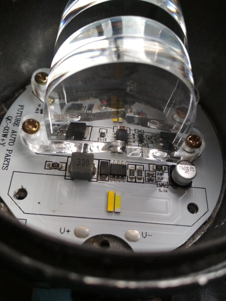 Разбор светодиодных ПТФ