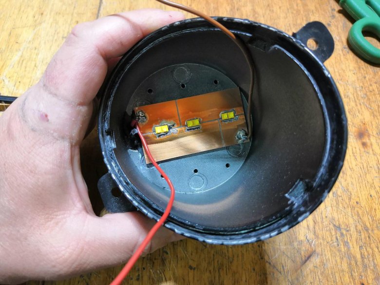 Разбор светодиодных ПТФ