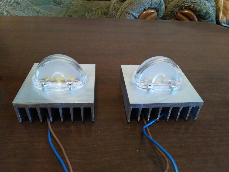 Самодельные противотуманки