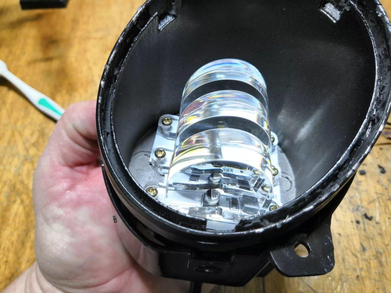 Led ПТФ на ВАЗ 2109 от Калина