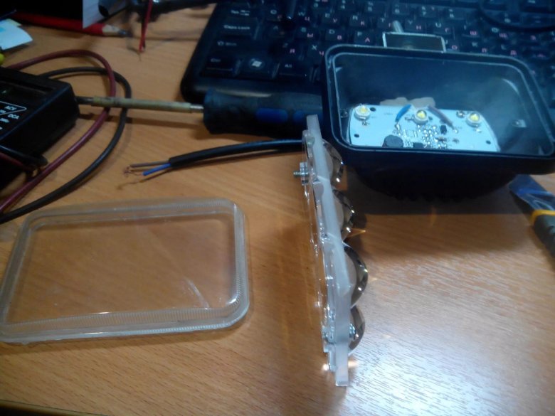 Разбираем диодные туманки