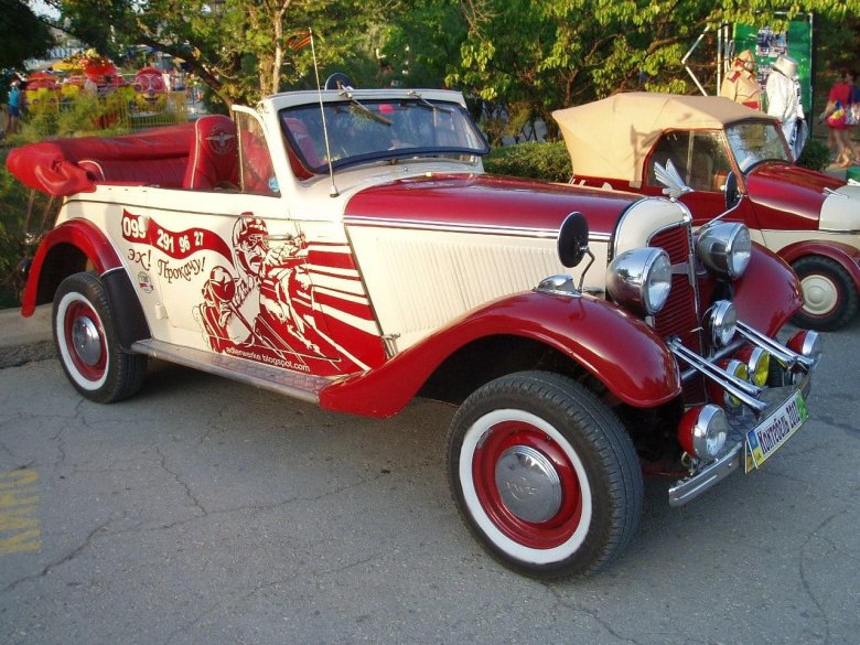 Автомобиль Adler Trumpf Кавказская пленница