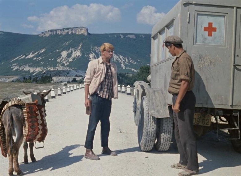 Кадры погони из кавказской пленницы