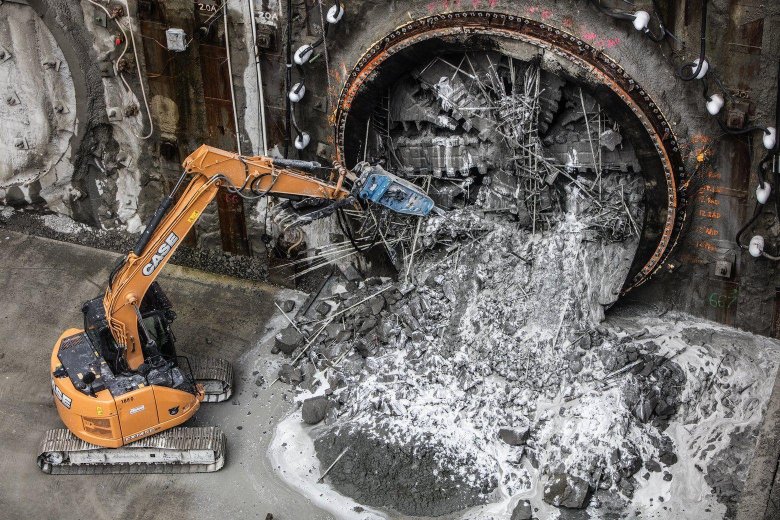 Берта тоннелепроходческий комплекс